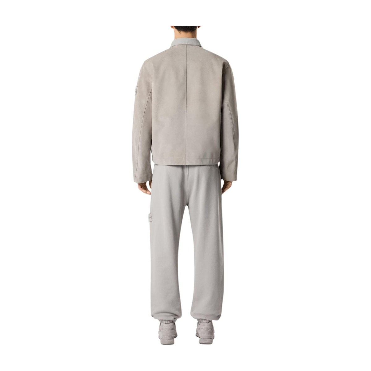 STONE ISLAND SS26 Split Leather_s.I. Ghost