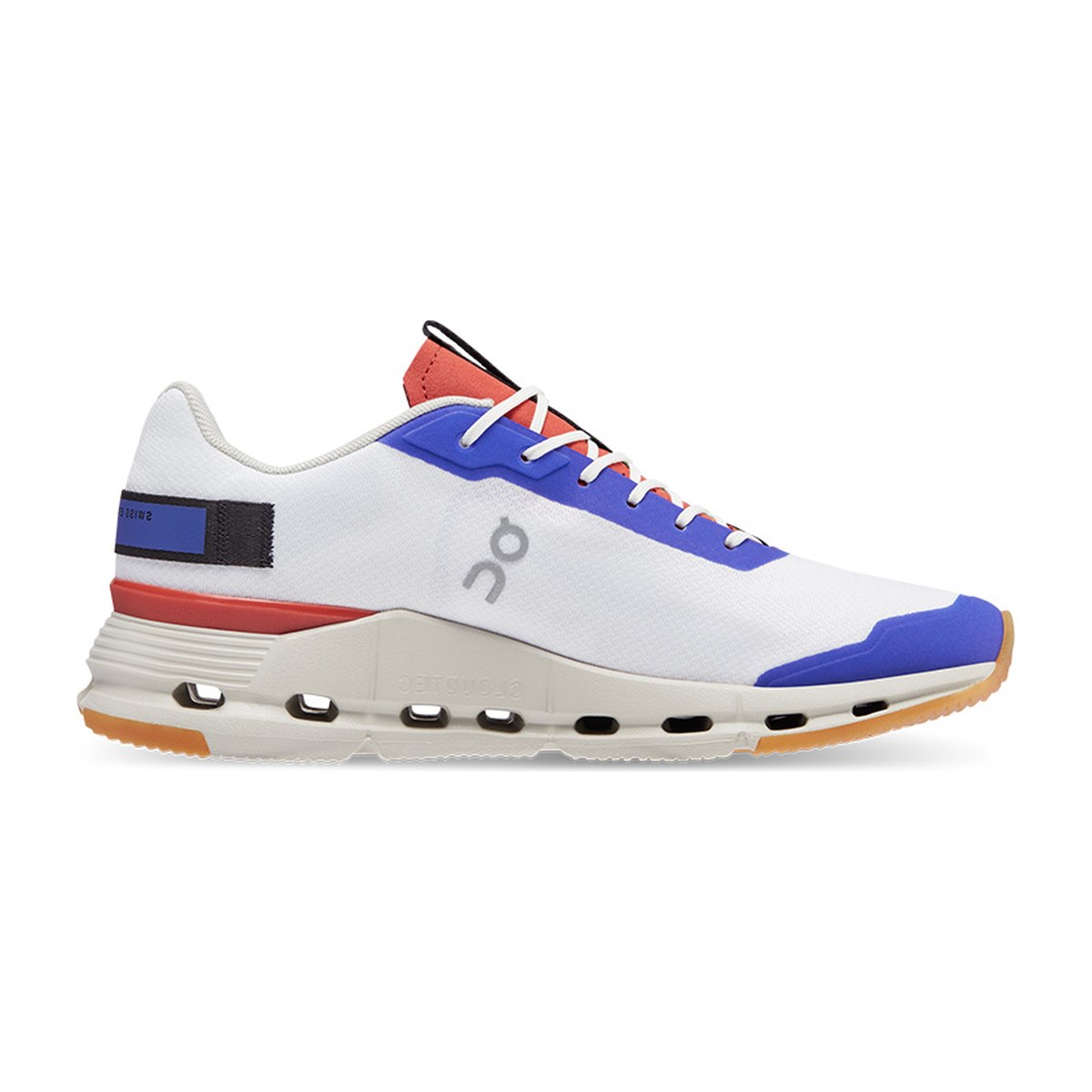 On Cloudnova Form White Rust Red
