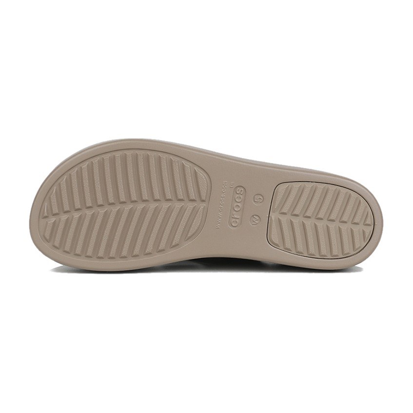 Crocs Brooklyn Leather Platform Sandal Black