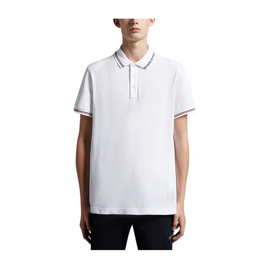 Moncler Polo Shirt White