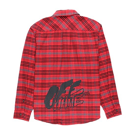 OFF-WHITE FW19 Flannel Check Shirt