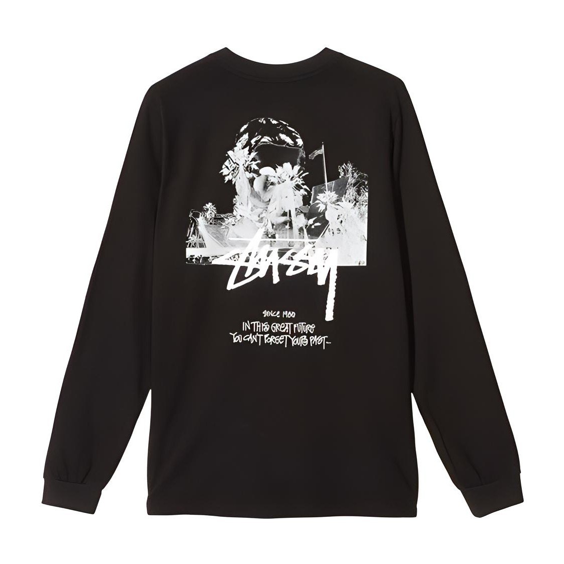Stussy x MMW LS Tee Black