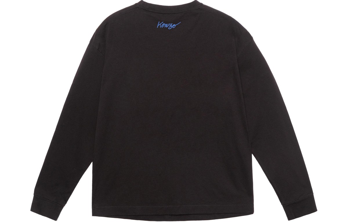 KENZO x Nigo Poppy Series Long Sleeve T-Shirt Black