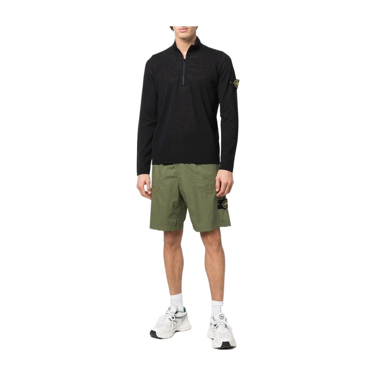 Stone Island Bermuda Shorts Military Green
