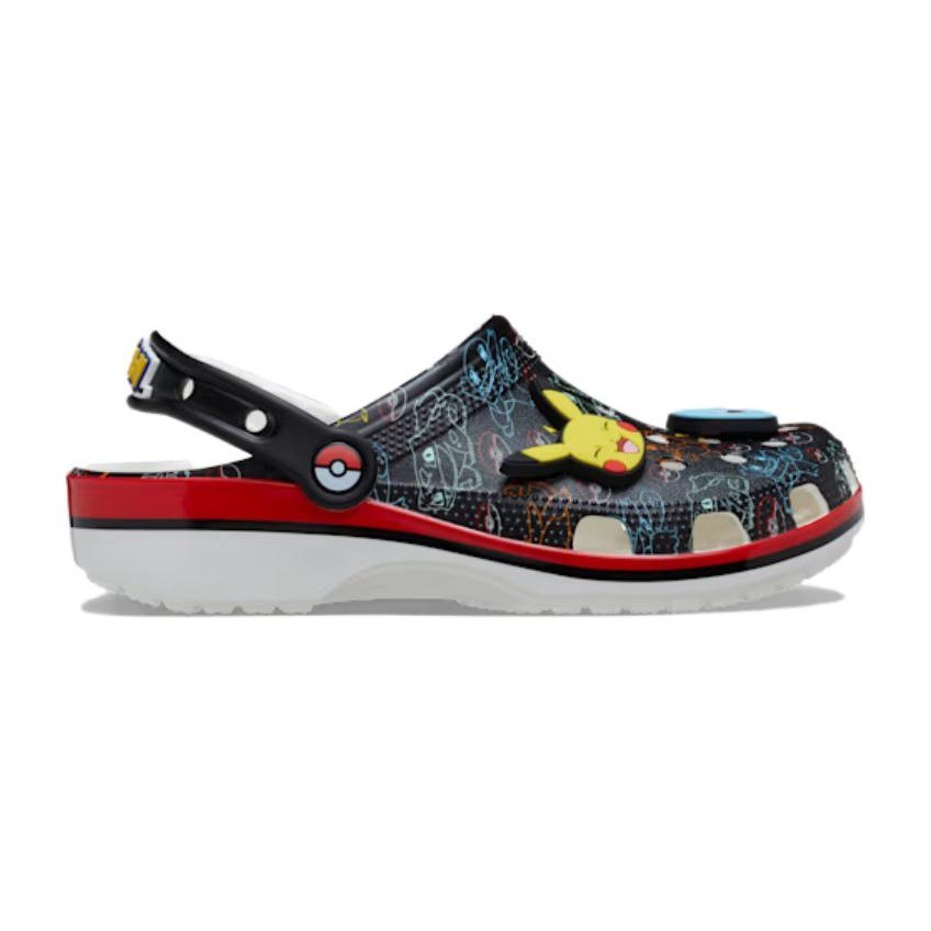 Pokemon x Crocs Classic Clog Black