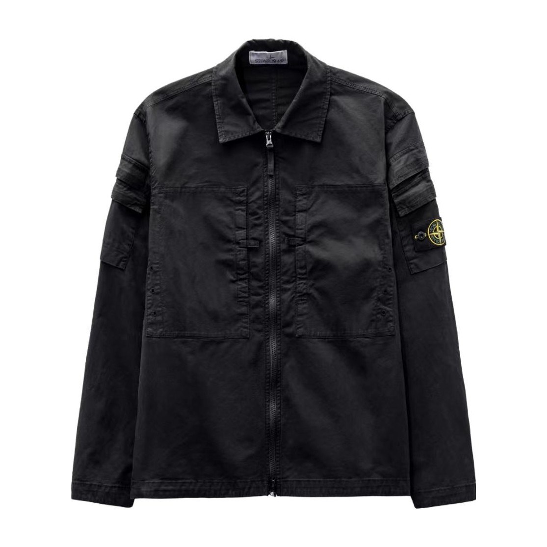 Stone Island FW23 Black Shirt Jacket
