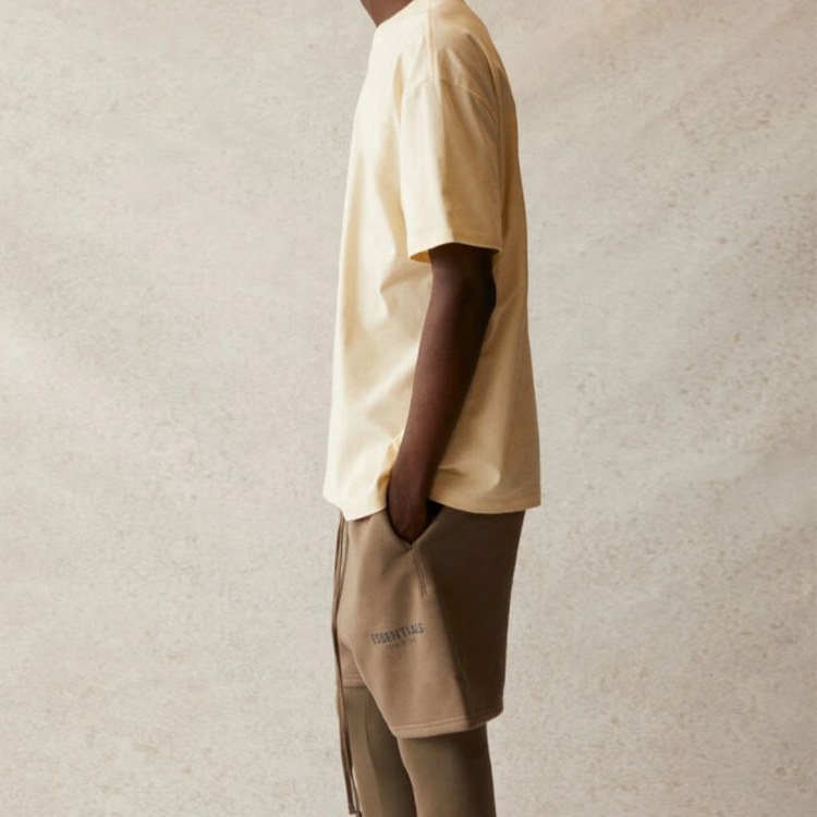 Fear of God Essentials SS21 Short Sleeve Tee Buttercream/Cream