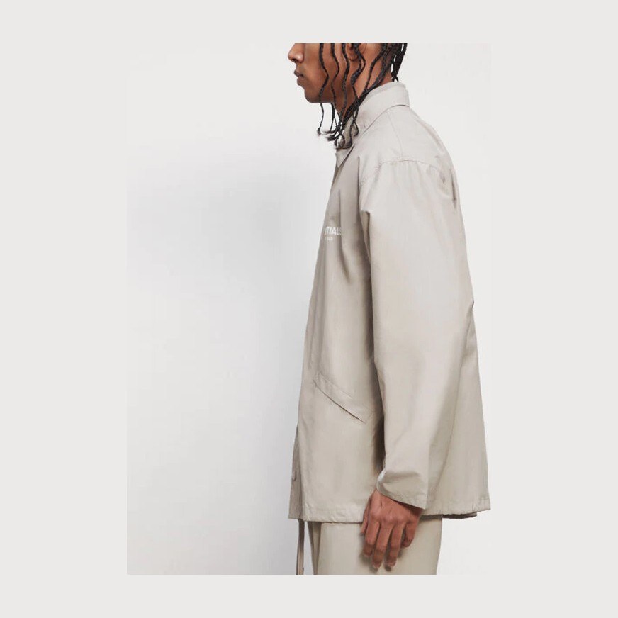 Fear of God Essentials Coach Jacket Moss