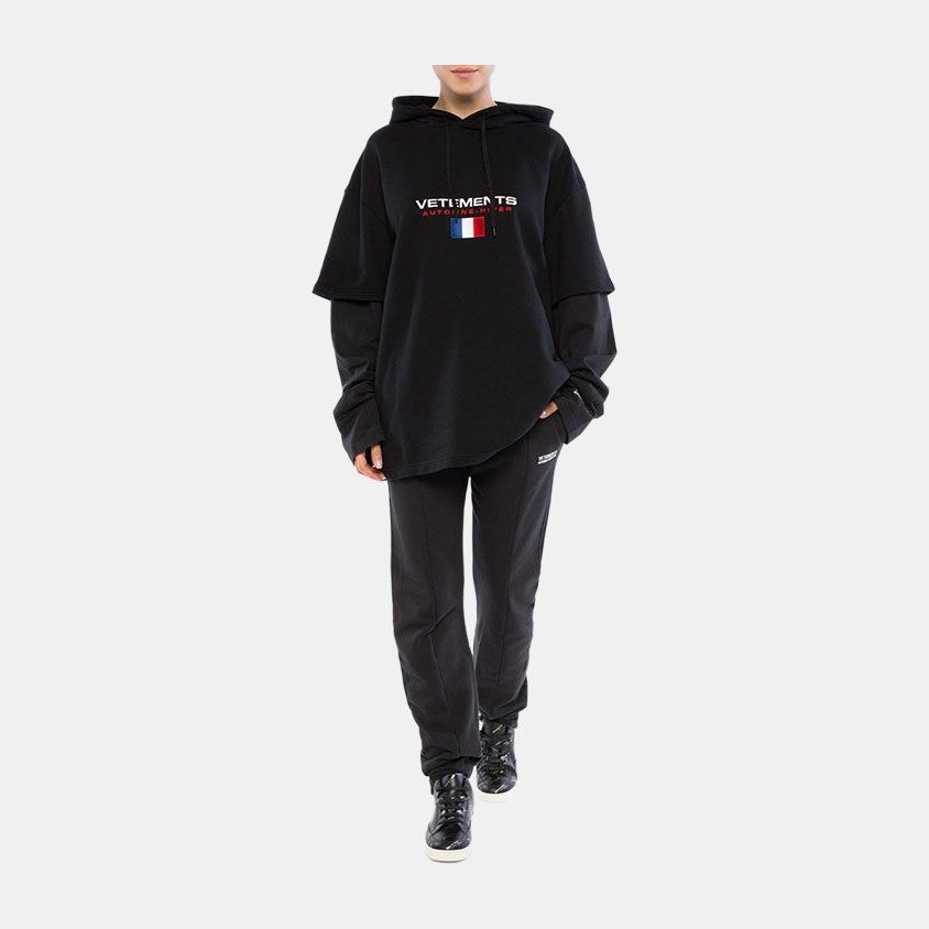 Vetements Hoodie Black
