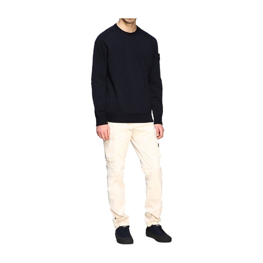 Stone Island Ghost Pieces Sweatshirt Navy