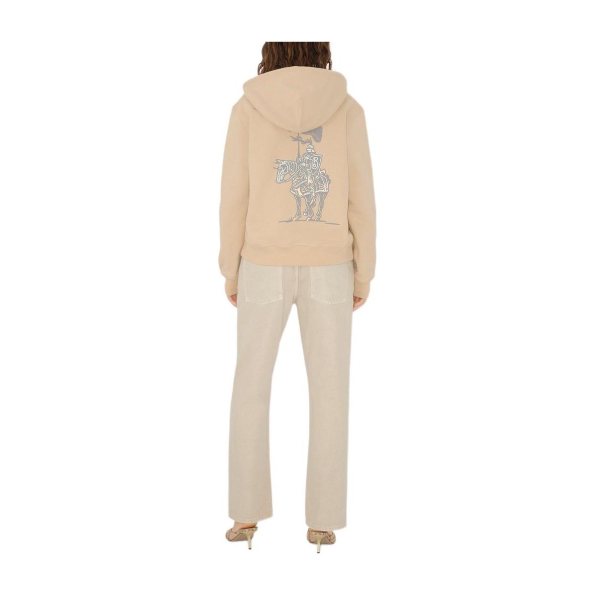 Burberry Equestrian Knight Logo Cotton Sweatshirt