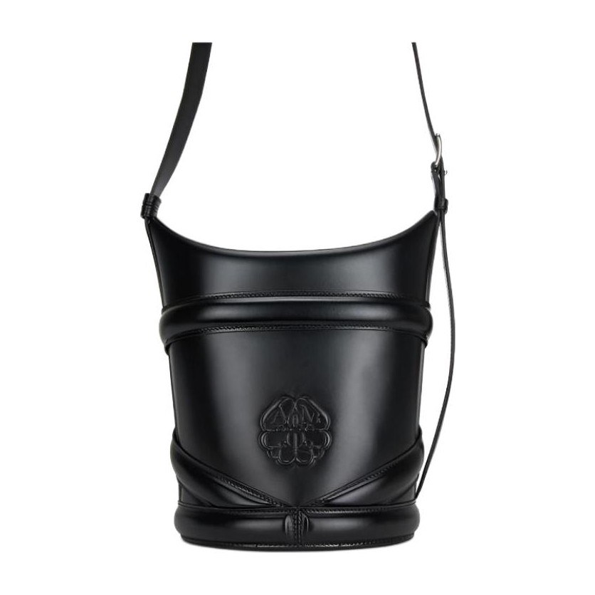 Alexander McQueen The Curve Bag Black