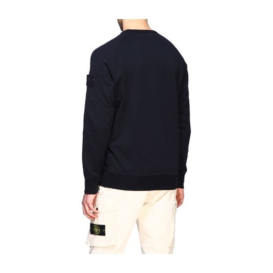 Stone Island Ghost Pieces Sweatshirt Navy