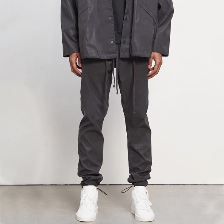 Fear of God Essentials FW20 Reflective Track Pants Black