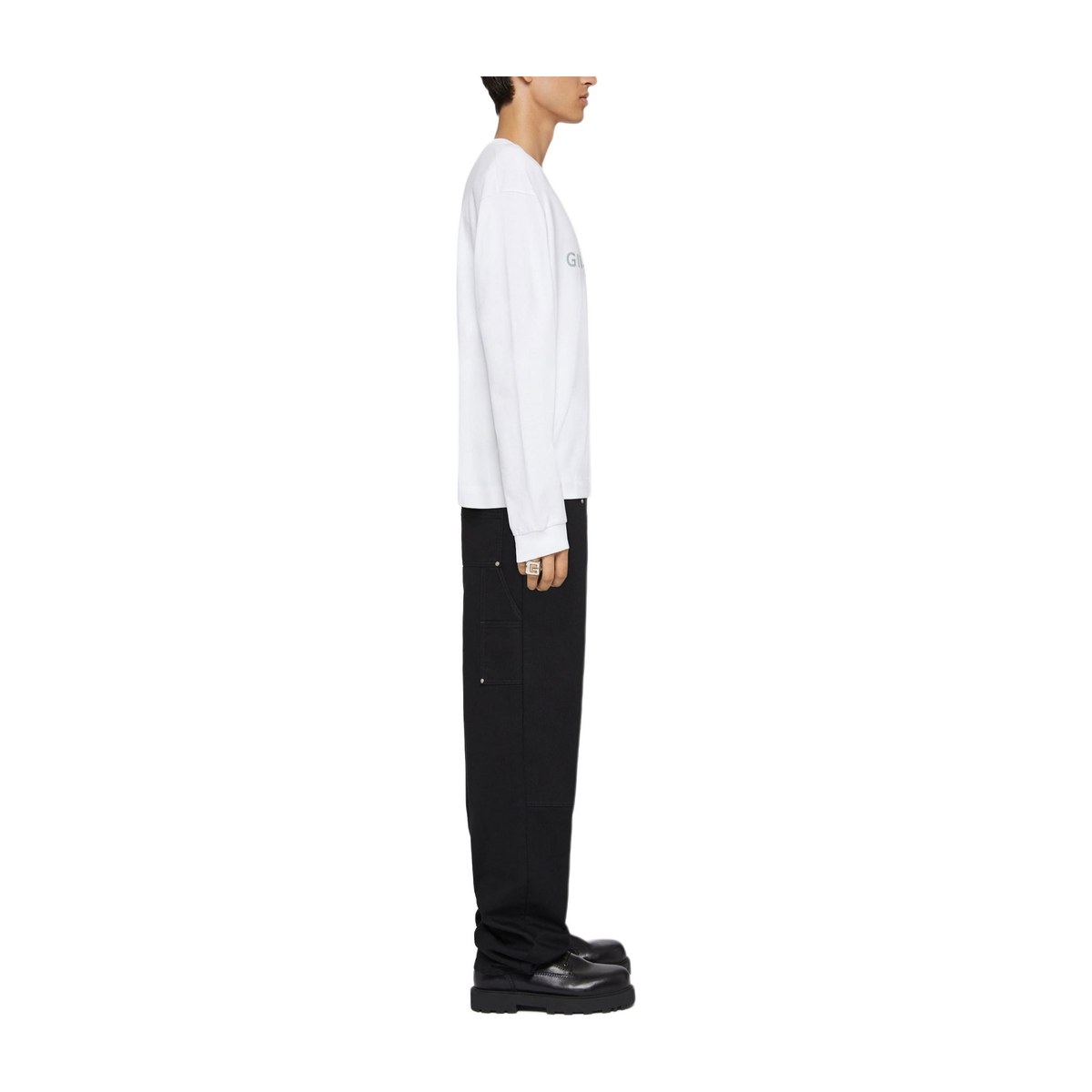 Givenchy Long Sleeve T-Shirt White