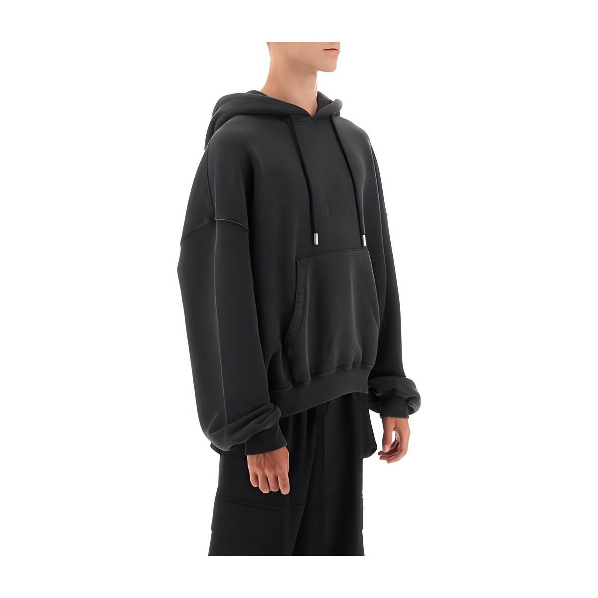OFF-WHITE SS23 Hoodie Washed Black