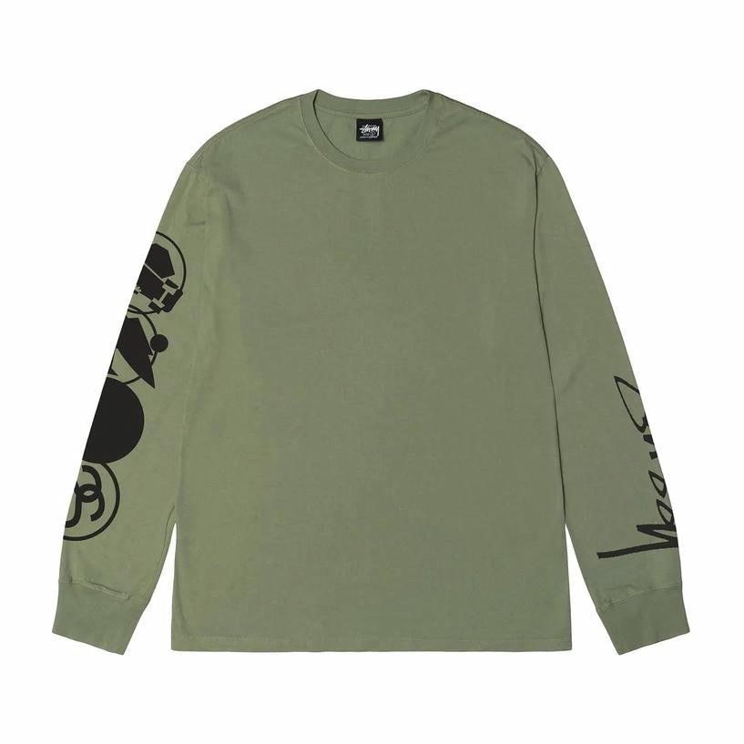 Stussy Stacked Pigment Dyed Ls Tee T