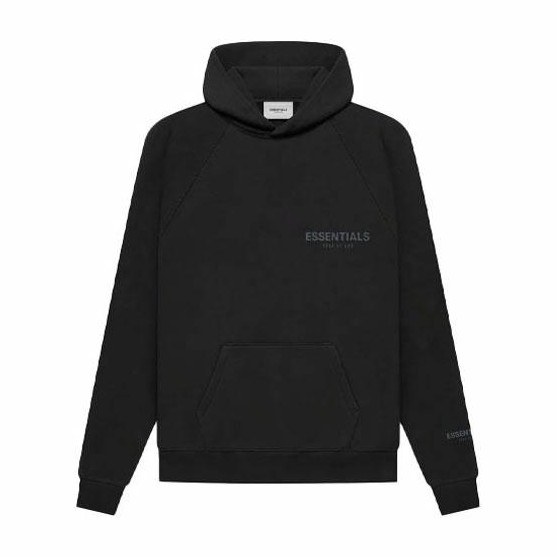 Fear of God Essentials Hoodie Black