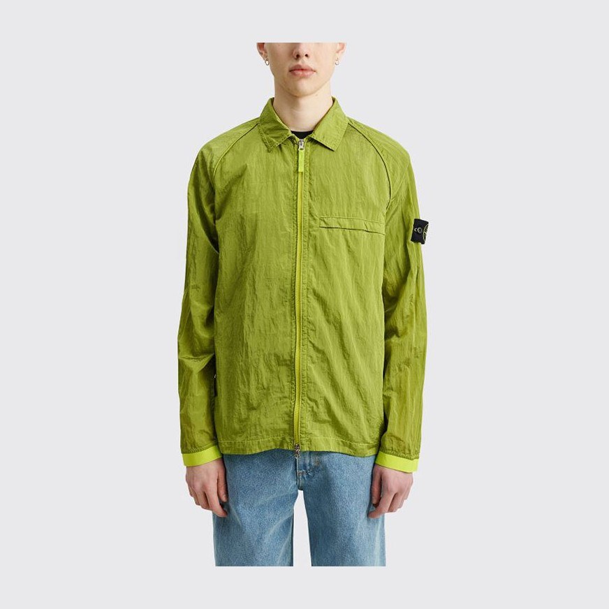 Stone Island Nylon Jacket Lemon Yellow