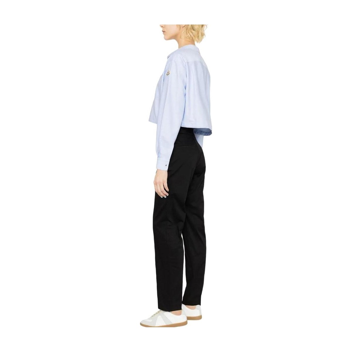 Moncler SS23 Low Waist Casual Pants Black