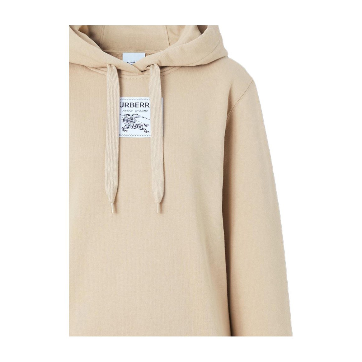 Burberry SS23 Loog Print Hoodie Khaki