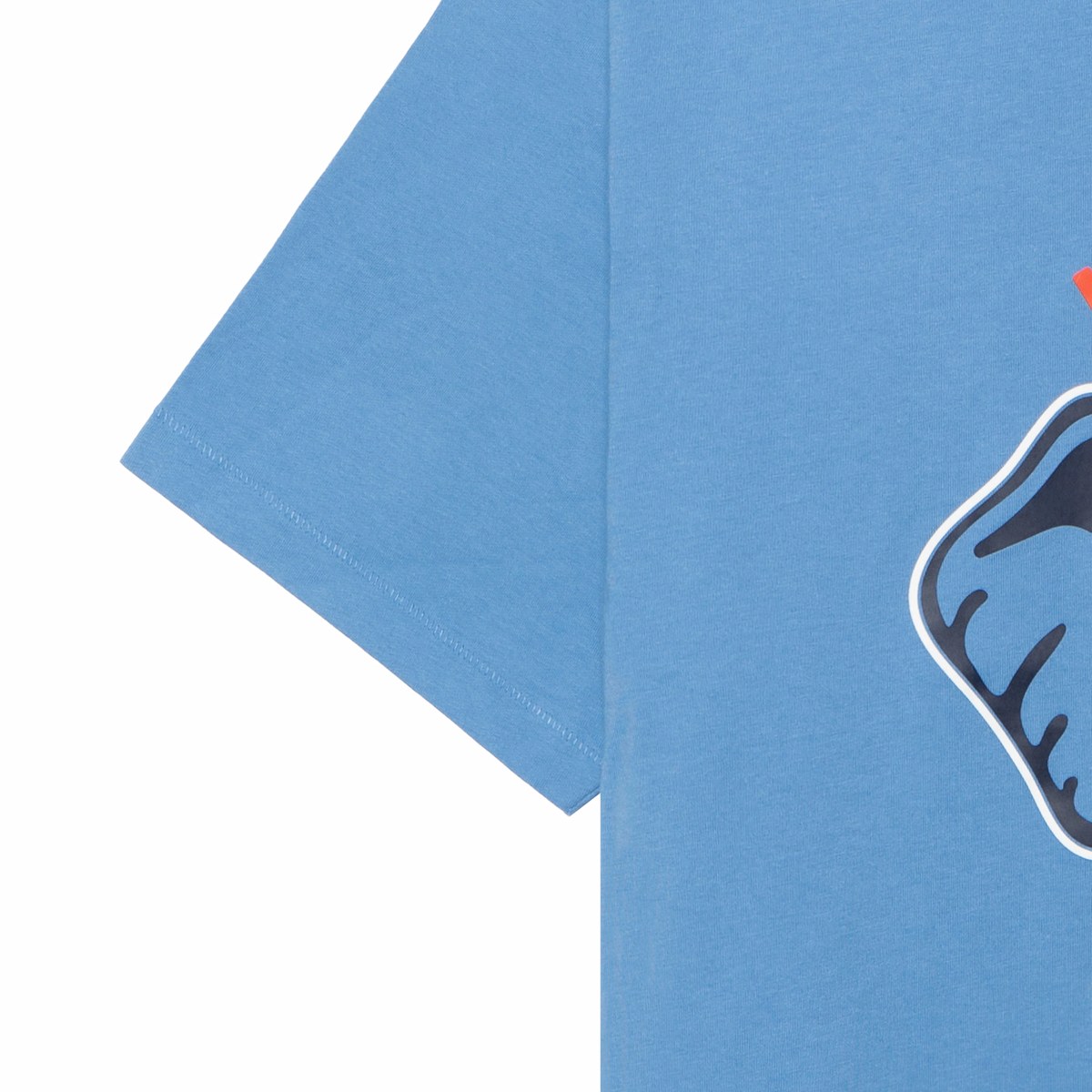 KENZO Elephant Print T-Shirt Blue