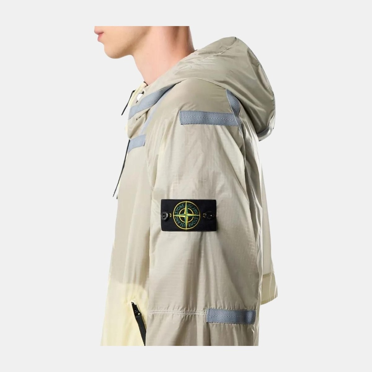 Stone Island FW25 Reflective Hooded Jacket