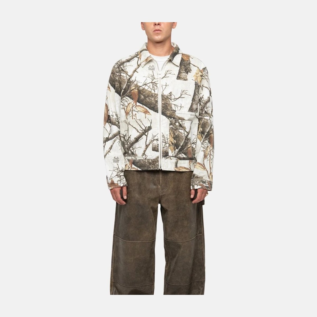 Stussy FW23 Zip Work Jacket Realtree Edge