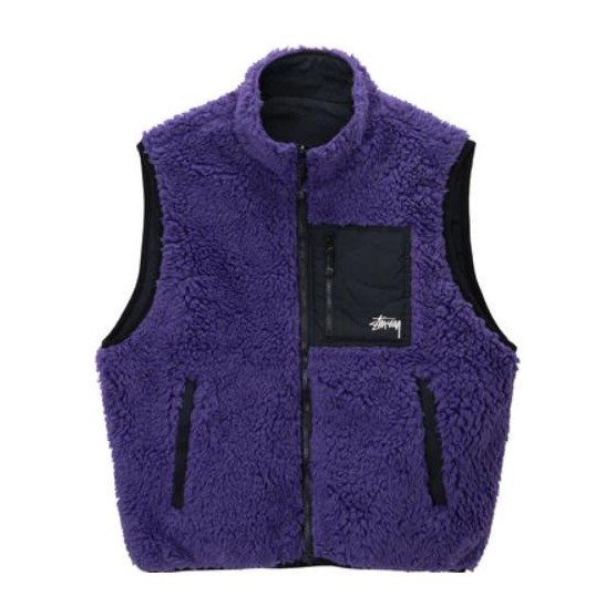 Stussy FW22 Sherpa Vest