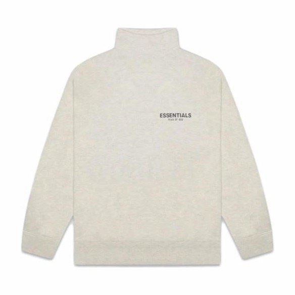 Fear of God Essentials SS20 Mock Neck Sweatshirt Oatmeal