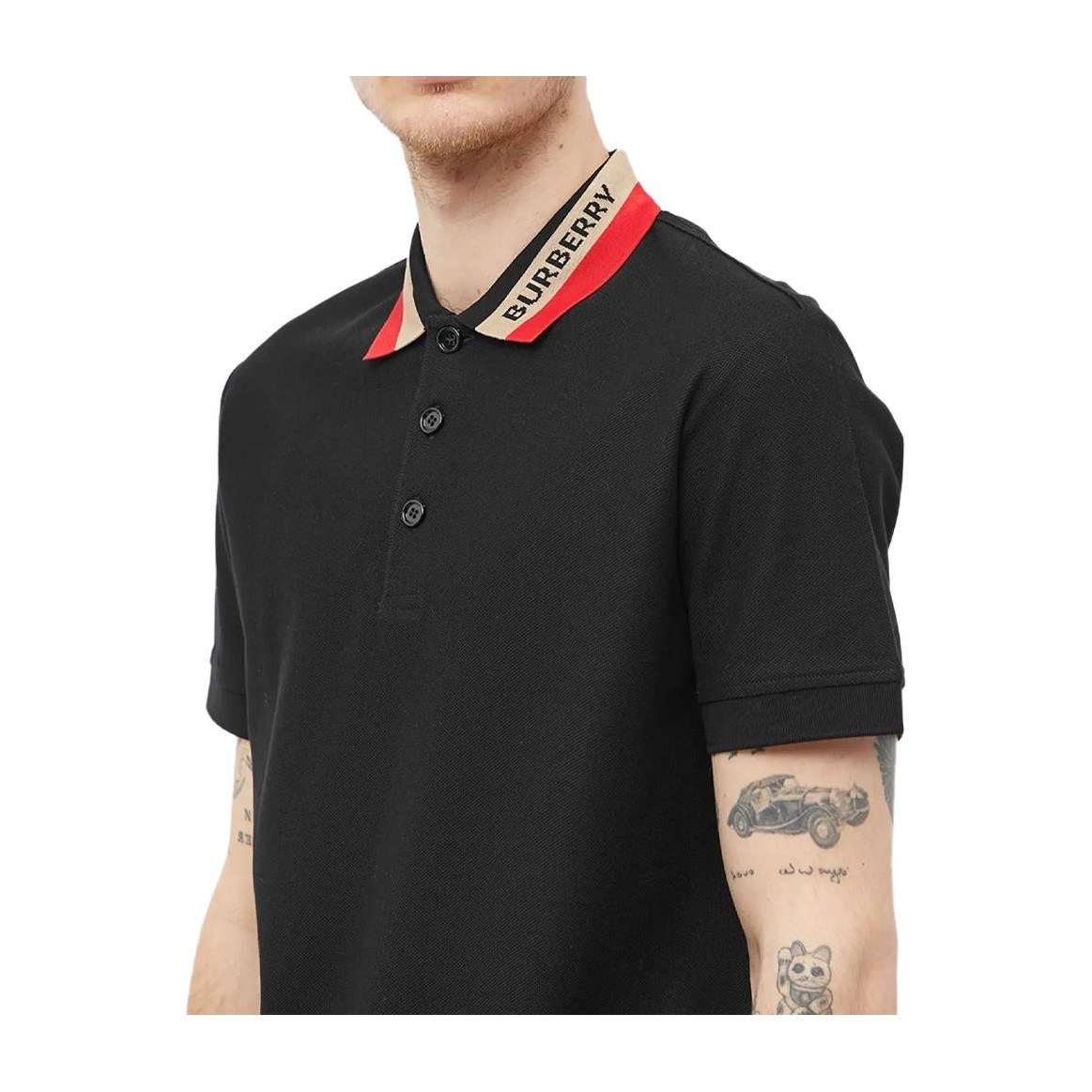 Burberry Polo Shirt Black