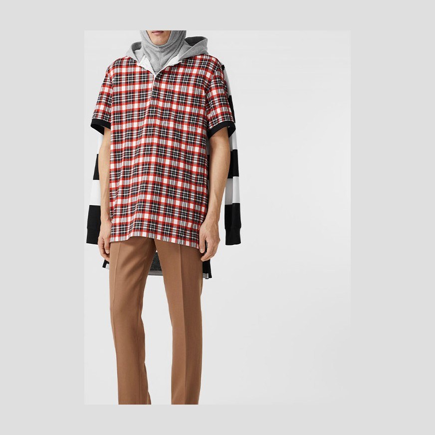 Burberry Rugby Shirt Bright Red