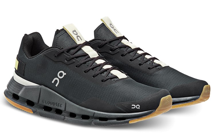On Cloudnova Form Black Grass Yellow