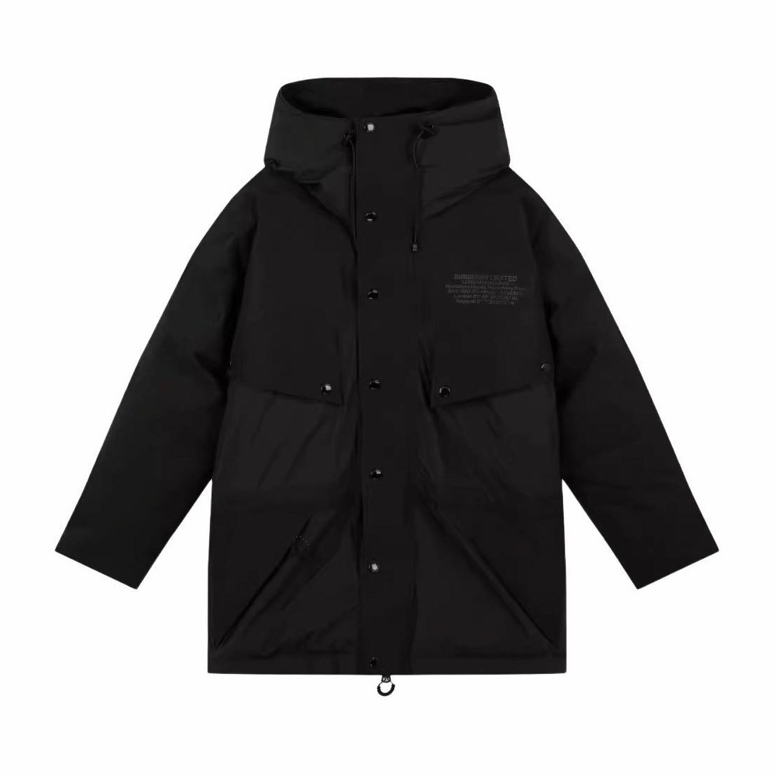 Burberry FW23 Black Down Jacket