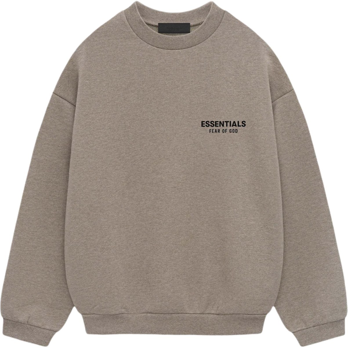 Fear of God Essentials FW24 Holiday Core Crewneck Deep Fog Grey