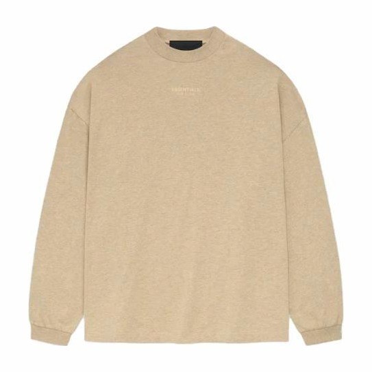 Fear of God Essentials Ls Tee Gold Heather