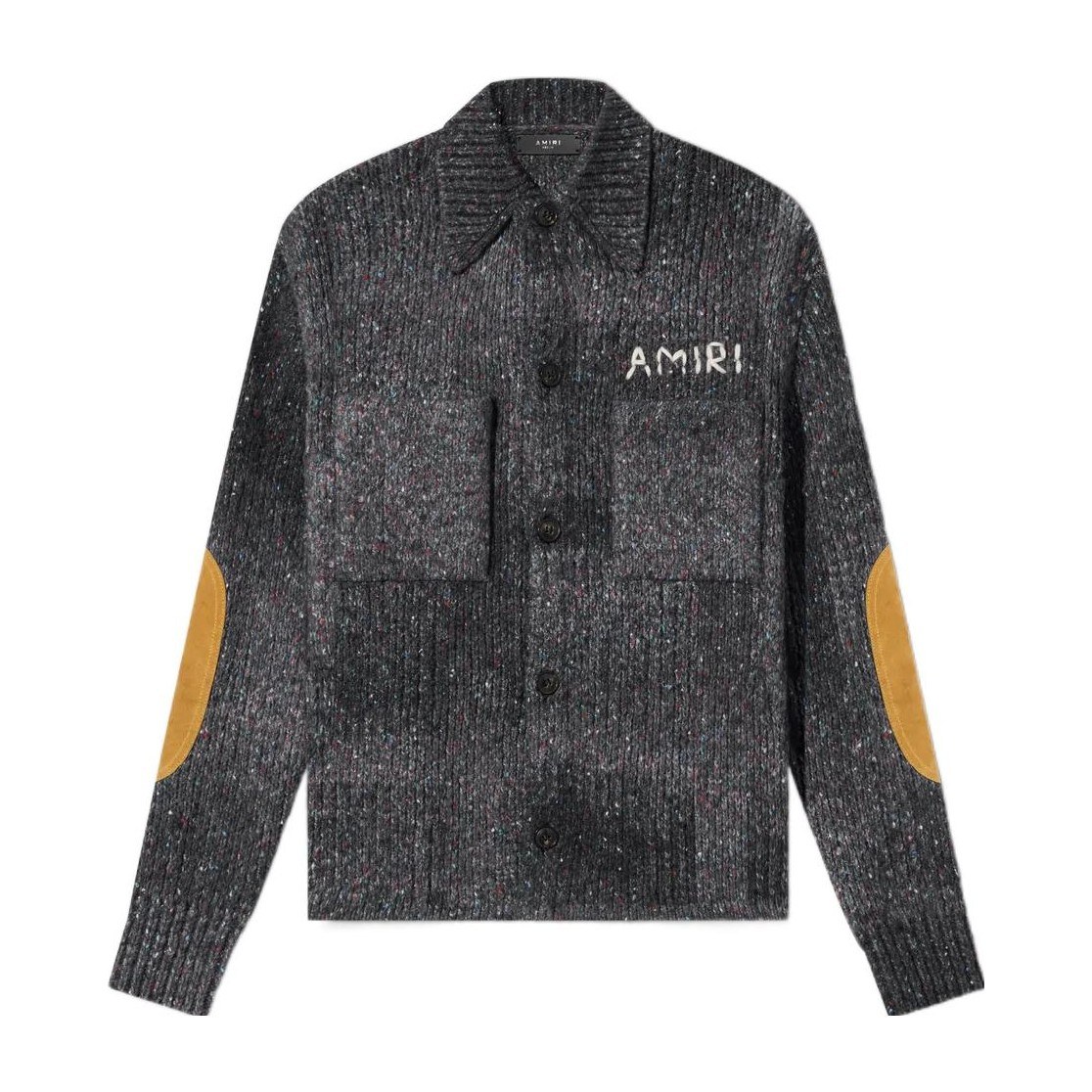 AMIRI SS23 Logo Embroidered Cardigan