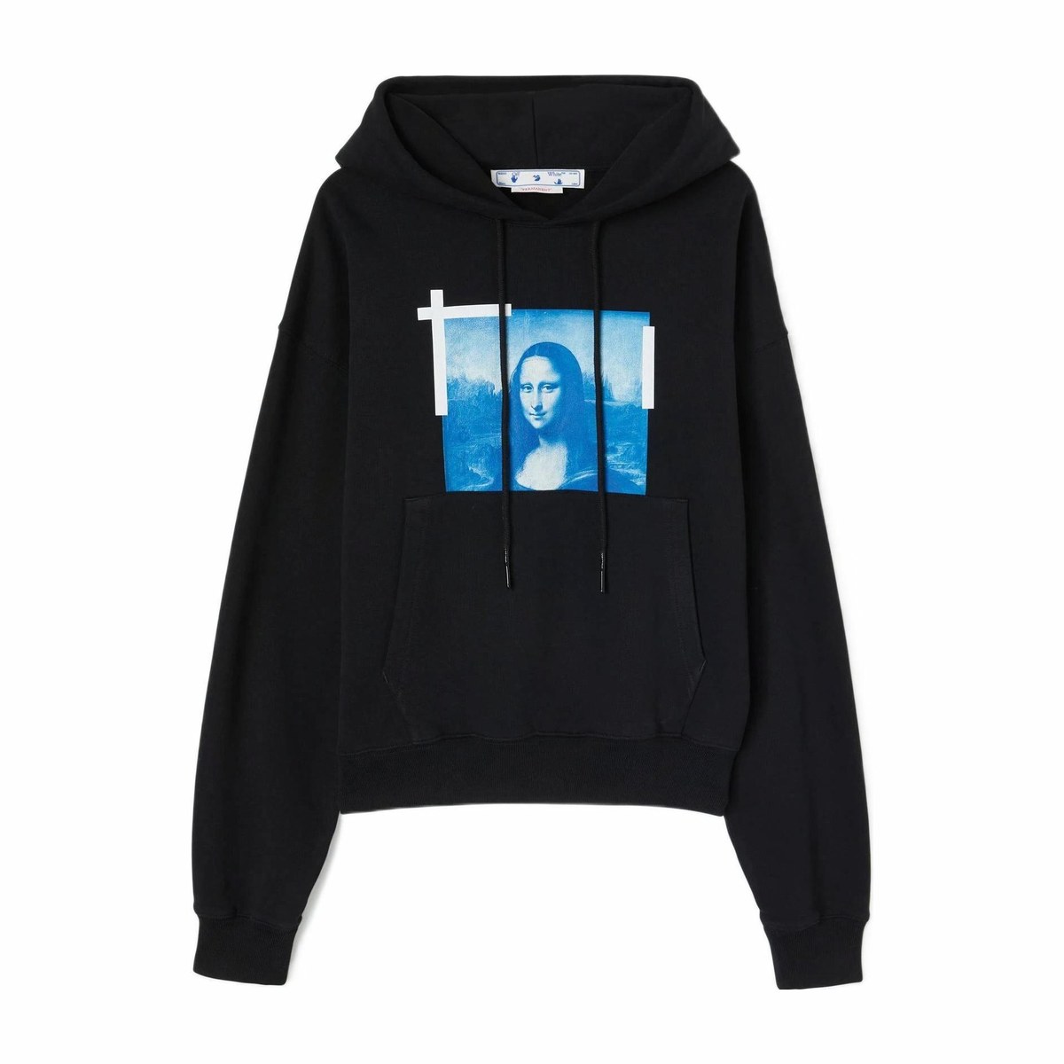 OFF-WHITE Mona Lisa Hoodie Black