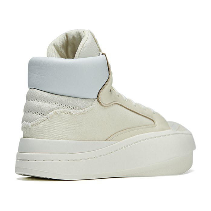 Y-3 Thick Sole Mid Sneakers White