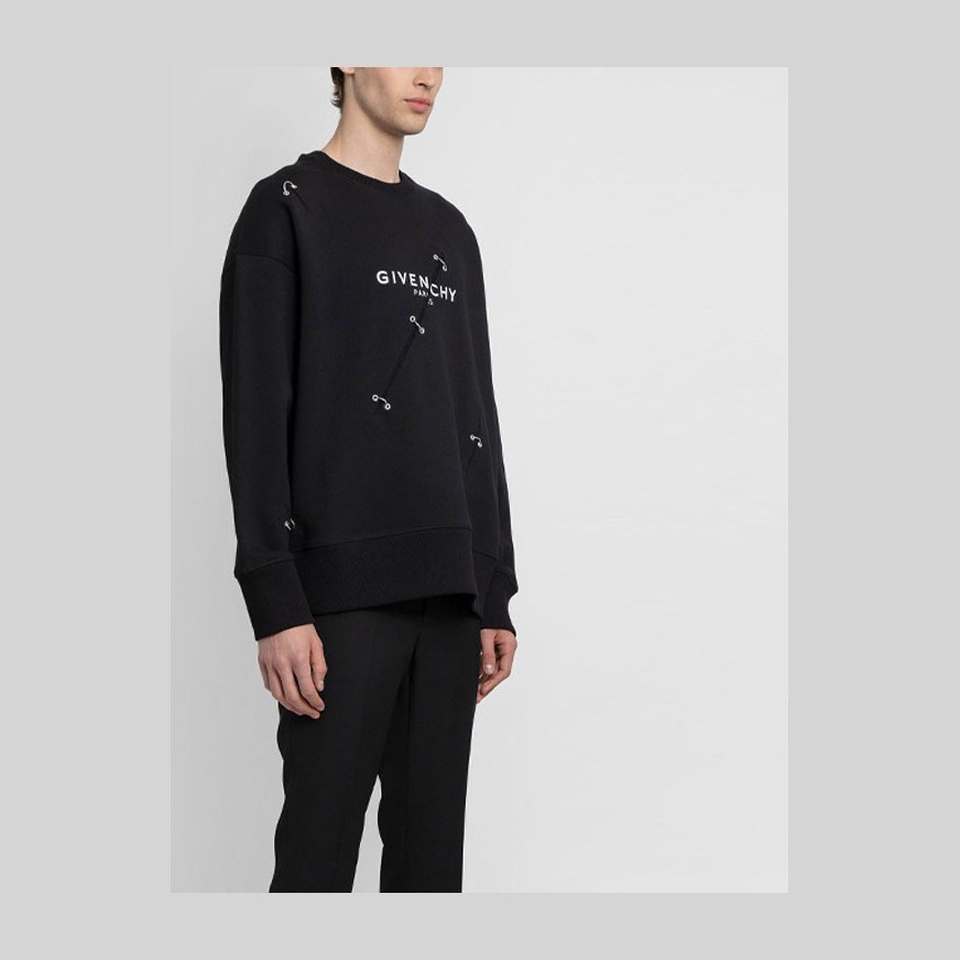 Givenchy Logo Print Sweatshirt Black