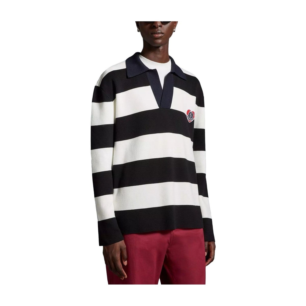 Moncler Moncoeur Knit Polo Shirt