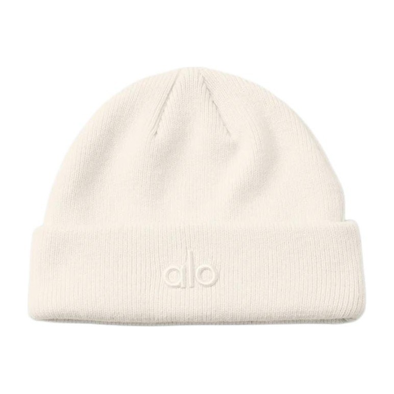 alo yoga Recycled Polyester Beanie White