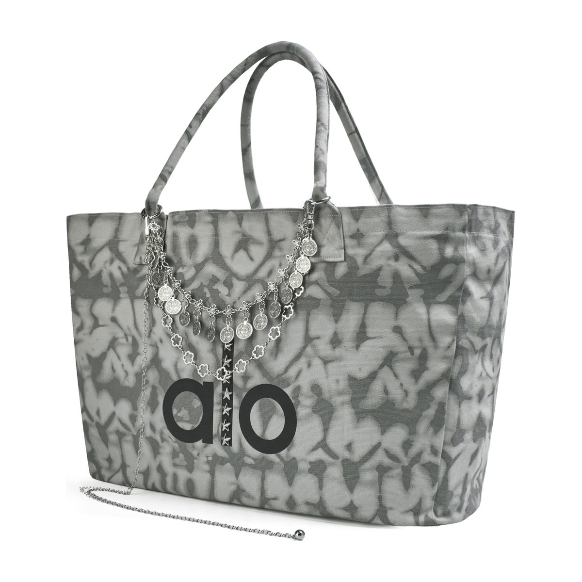 alo yoga Stardust Tote Bag Large Gray