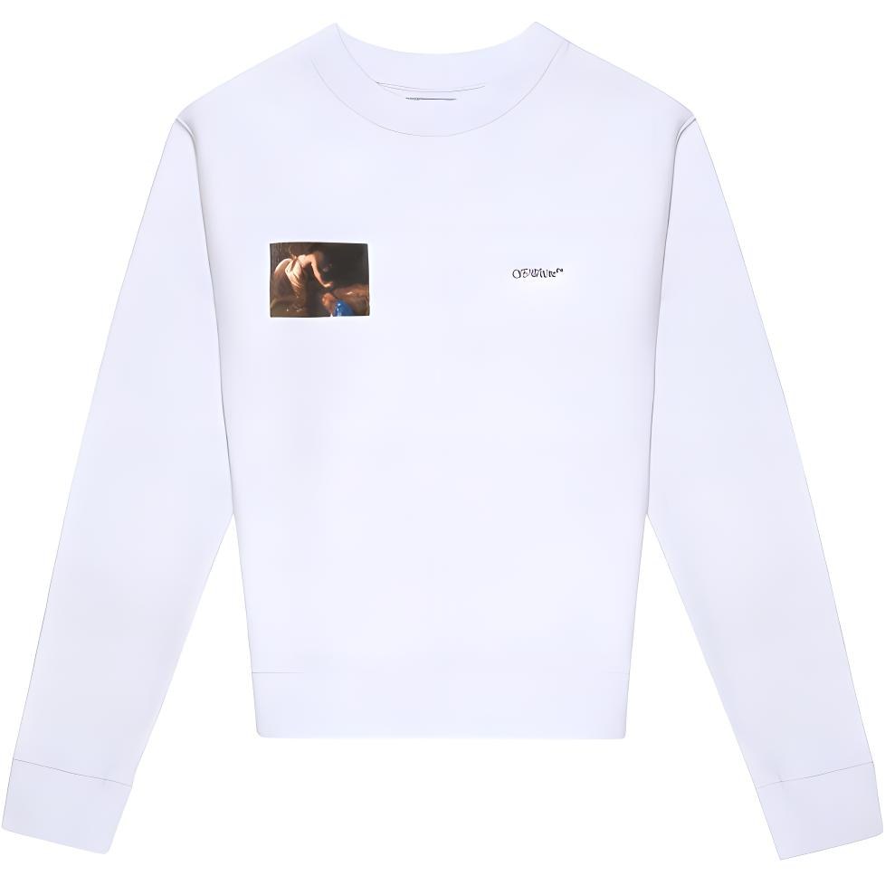 OFF-WHITE Caravaggio Pullover White