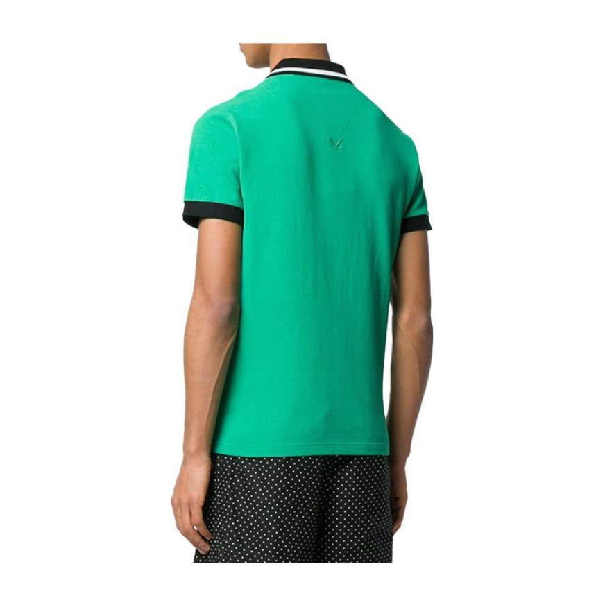 KENZO SS23 Tiger Embroidery Polo Green