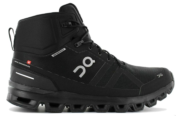 On Cloudrock Waterproof Black