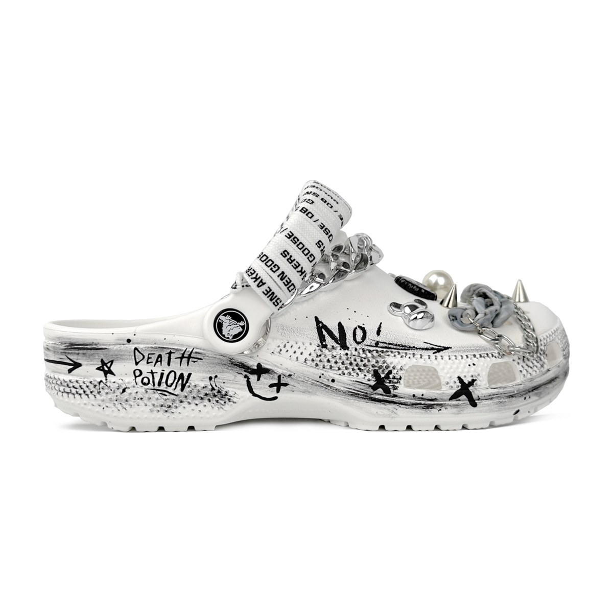 Crocs Classic Clog Black White