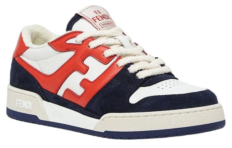 Fendi Match White Blue Red