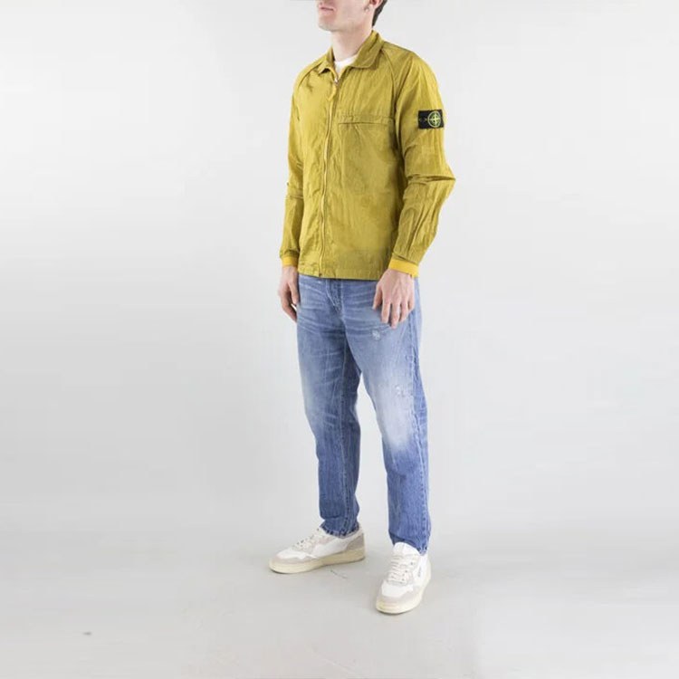 Stone Island Nylon Jacket Yellow