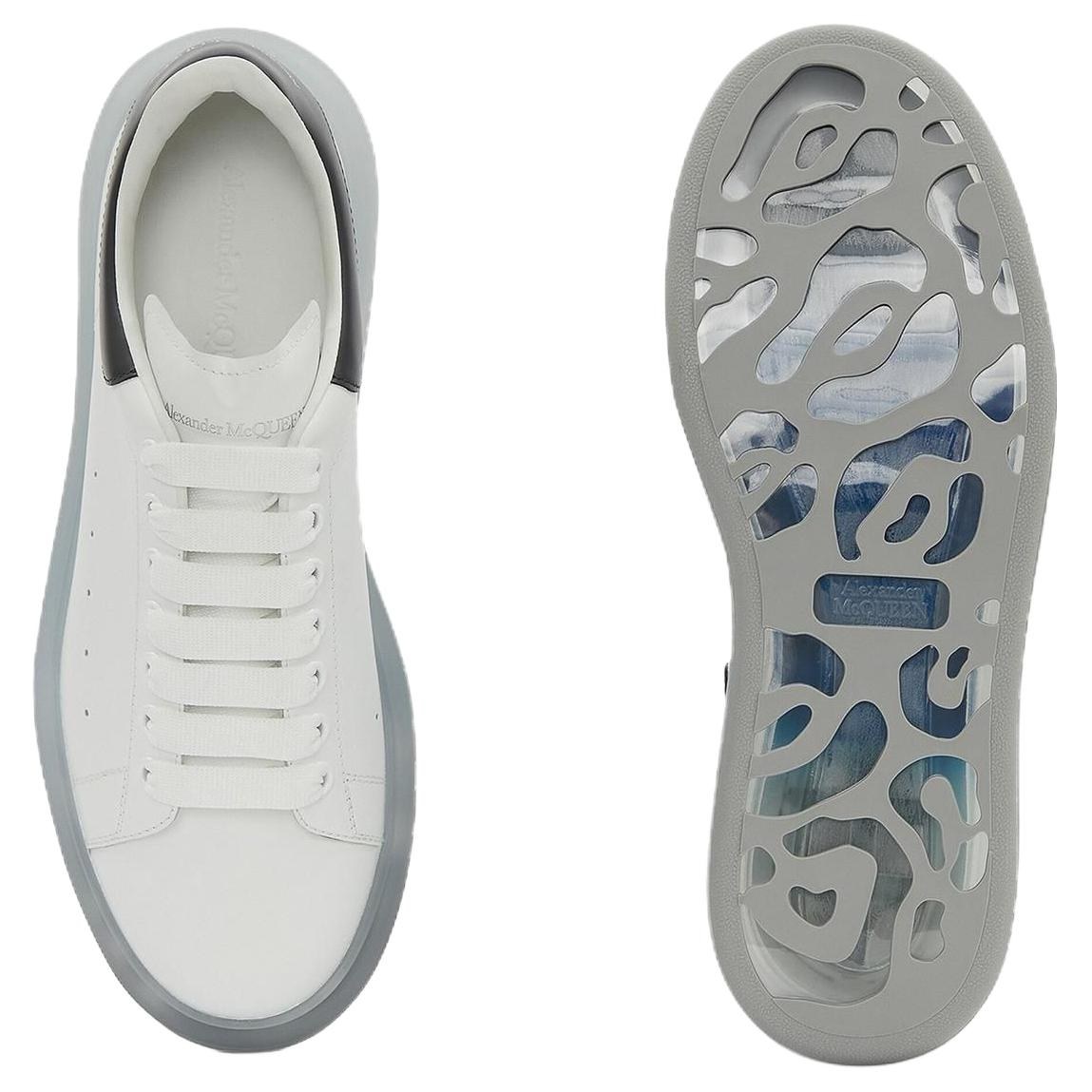 Alexander McQueen Leather Low-Top Sneakers